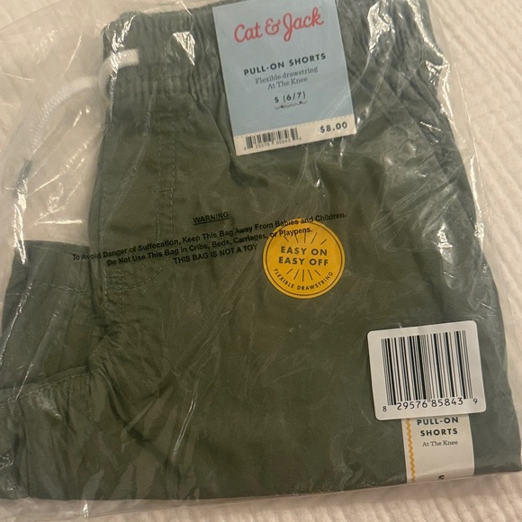 EIGHT PAIRS OF NWT Cat & Jack Kids Shorts - Assorted Colors - Size 6-7 - Picture 6 of 10